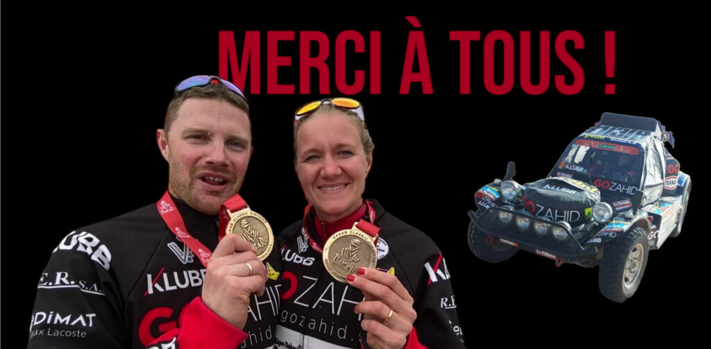 Félicitations Fred et Magali pour ce beau Dakar Classic 2023 !